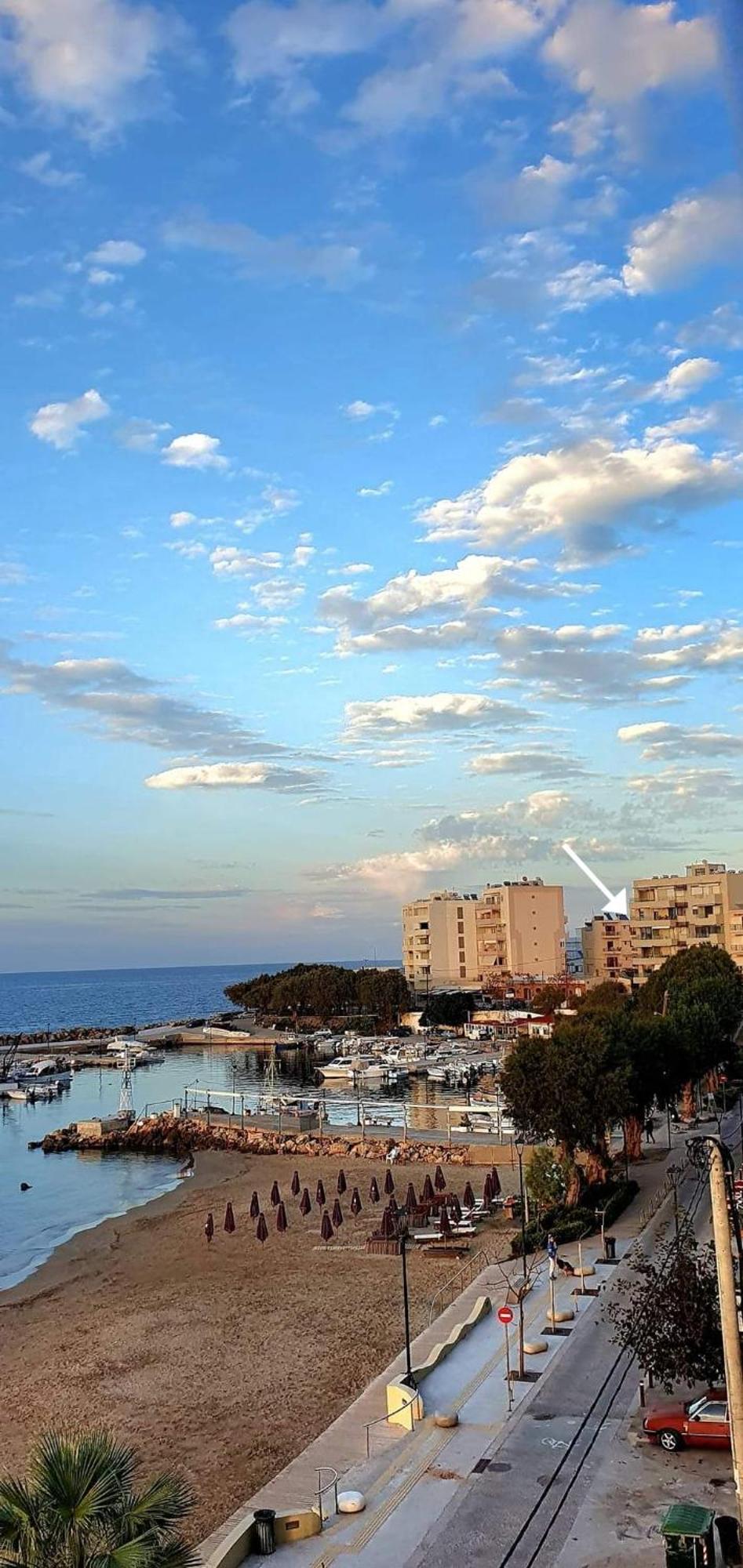 Panoramic Sea View Apartment Chania  Exterior photo